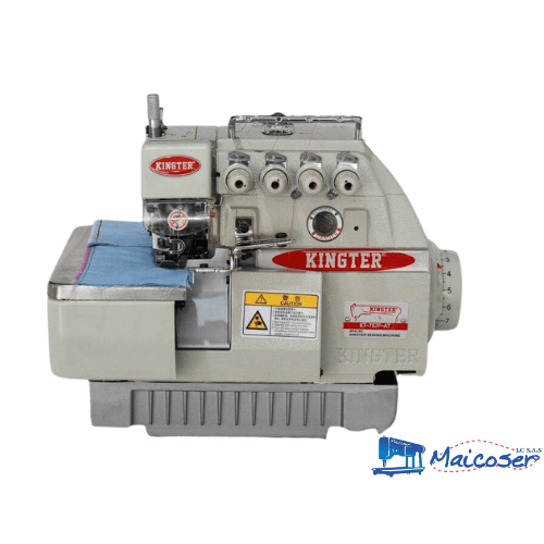 Máquina Fileteadora Mecatrónica 5 Hilos Kingter KT-757