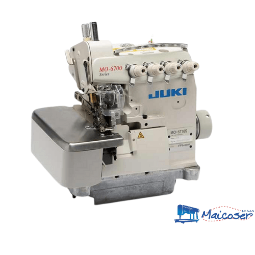 Máquina Fileteadora Mecánica 4 Hilos Juki MO-6714