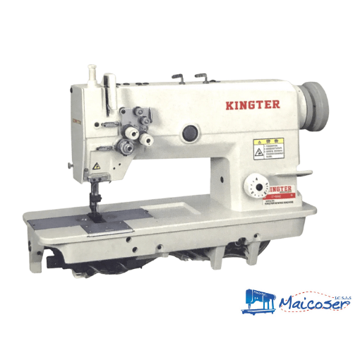 Kingter KT-842 Maquina Dos Agujas Gancho Pequeño Barra Fija