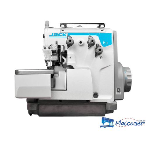 Máquina Fileteadora Mecatrónica 3 Hilos Jack E3-3