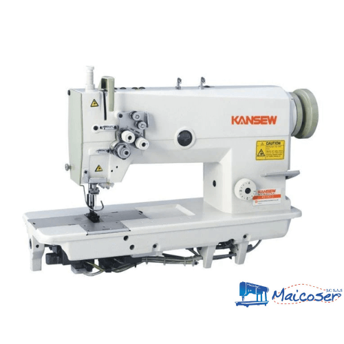 Kansew KS-842 Maquina Dos Agujas Gancho Pequeño Barra Fija